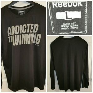 Reebok Athletic Wear black size large long sleeve